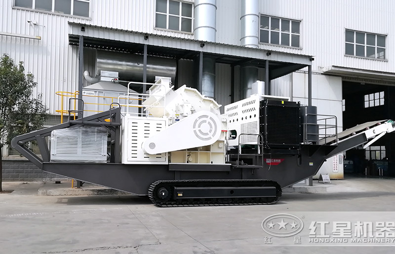 履帶式流動打石子設備